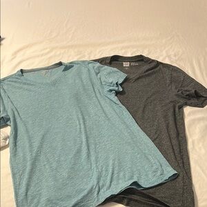 Old Navy Blue and Gray Short Sleeve Tees